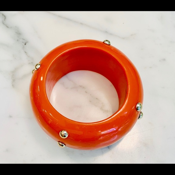 Kenneth Jay Lane orange bracelet - Picture 3 of 3